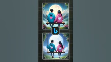 Create 3D Ai Couple Name Image Editing | Bing Image Creator