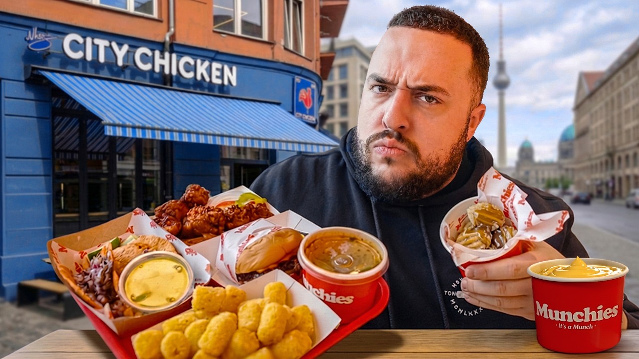 Ich teste VIRALE FOOD SPOTS in BERLIN 🍗