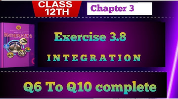 Exercise 3.8 ||Class12th |ex3.8federal board maths|Class12 || ex 3.8 || Q6 To Q10