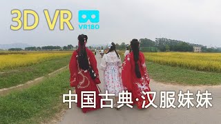3D VR180 中国古典·汉服妹妹