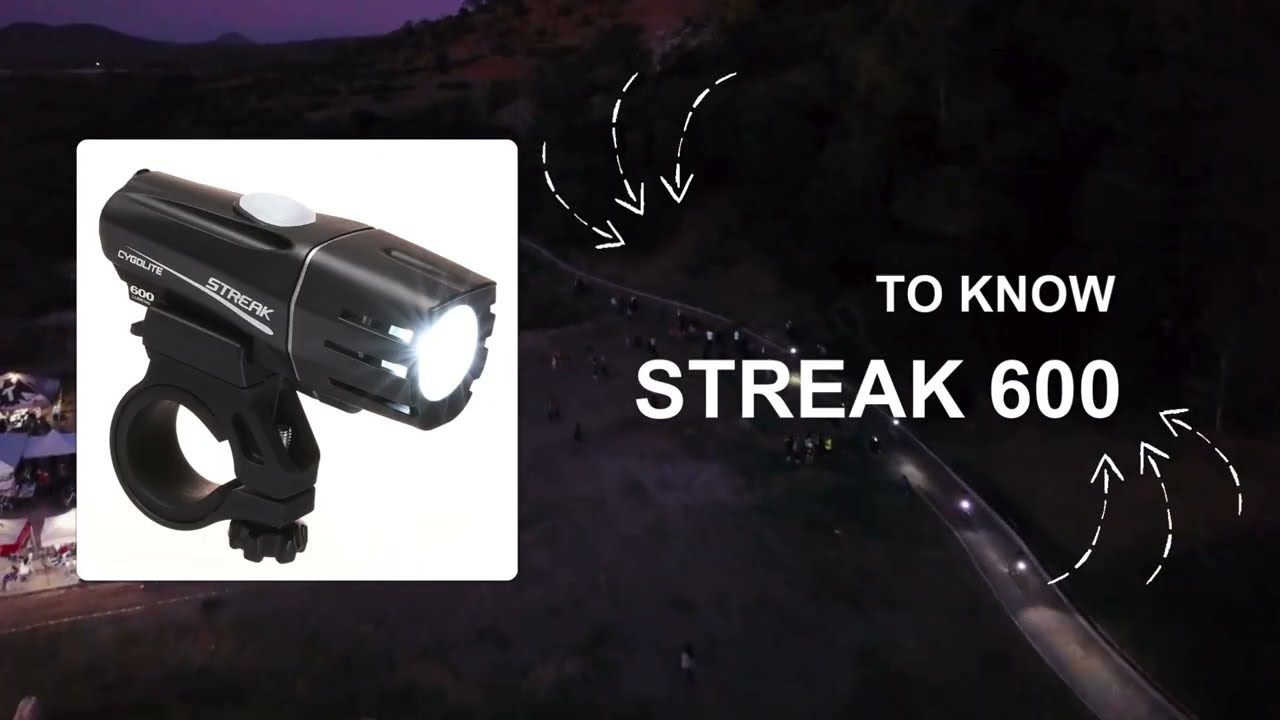Preview of Cygolite Streak 600 Headlight and Hotshot 120 Taillight USB-C Bicycle Light Set Video