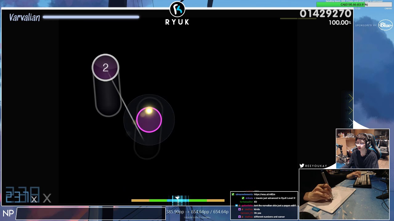 [Live] RyuK | EGOIST - The Everlasting Guilty Crown [Evanescent-'s Extra] +HDDT 99.44% {#1 647pp FC} umbrella lyrics