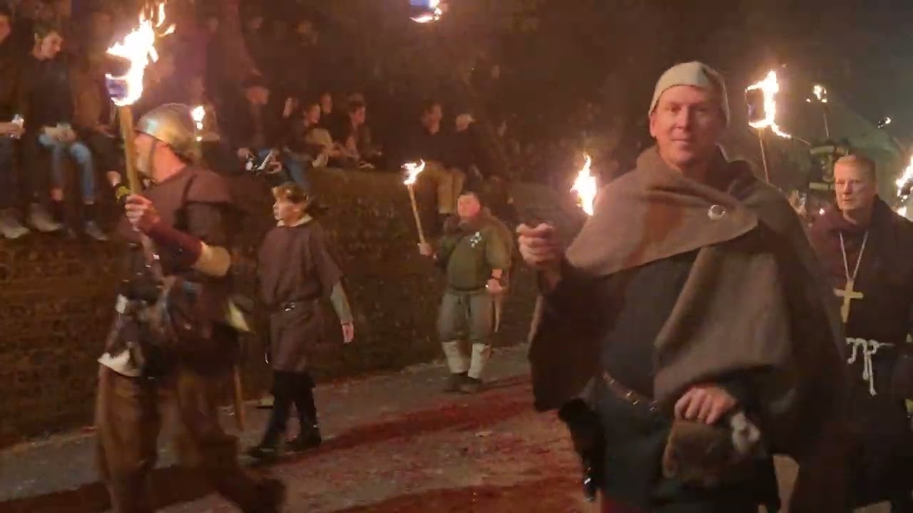 Lewes bonfire night 2024 Grand procession