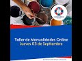 Taller Manualidades - Pintura en Loza - 3 de Septiembre