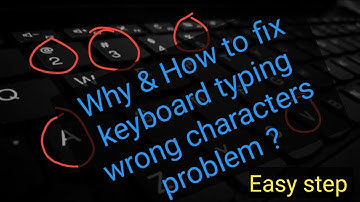Easy way fix keyboard typing wrong characters! windows