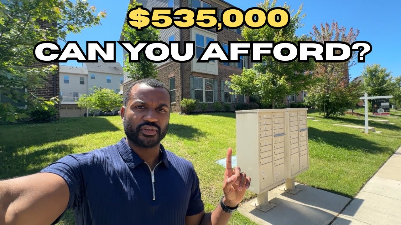 What Salary Gets You THIS $535K Home in MARYLAND? + Is New Construction Overrated?