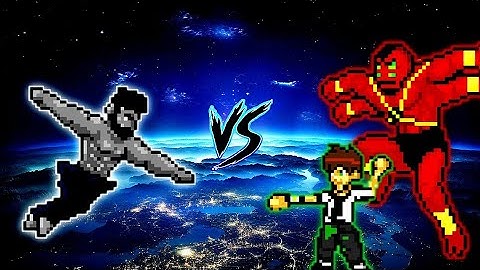 Giga Chad V3 VS Young Ben 10 V3 (all form) in Jump Force Mugen