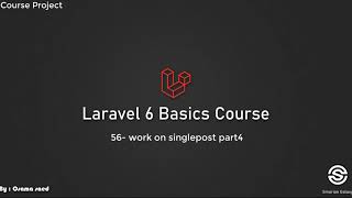 63-laravel blog project  56- work on single post part4 - arabic [عربي]
