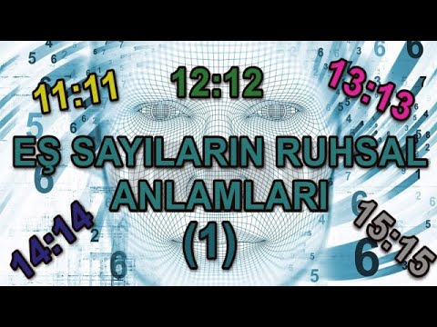 EŞ SAYILARIN RUHSAL ANLAMLARI (1)