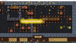 Microsoft Minesweeper Adventure GAMEPLAY Levels 1, 2, & 3
