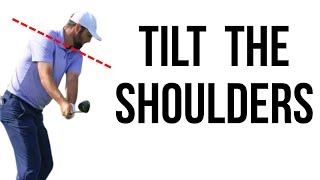 This Shoulder Tilt Makes You a Good Golfer
