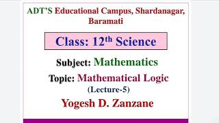 Mathematical logic (part-5/1) Wealth
