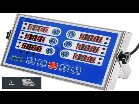 Kitchen Timers for Cooking 6 Channel Commercial Kitchen Timer Restaurant Kitchen