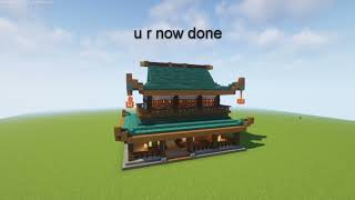 Minecraft Japanese House Tutorial .7