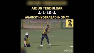 What A Spell By Arjun Tendulkar In Syed Mushtaq Ali Trophy Took 4 Wickets