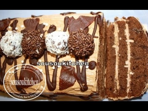 Recette De Gateau D Anniversaire Truffe Au Chocolat Chocolate Truffle Birthday Cake Youtube