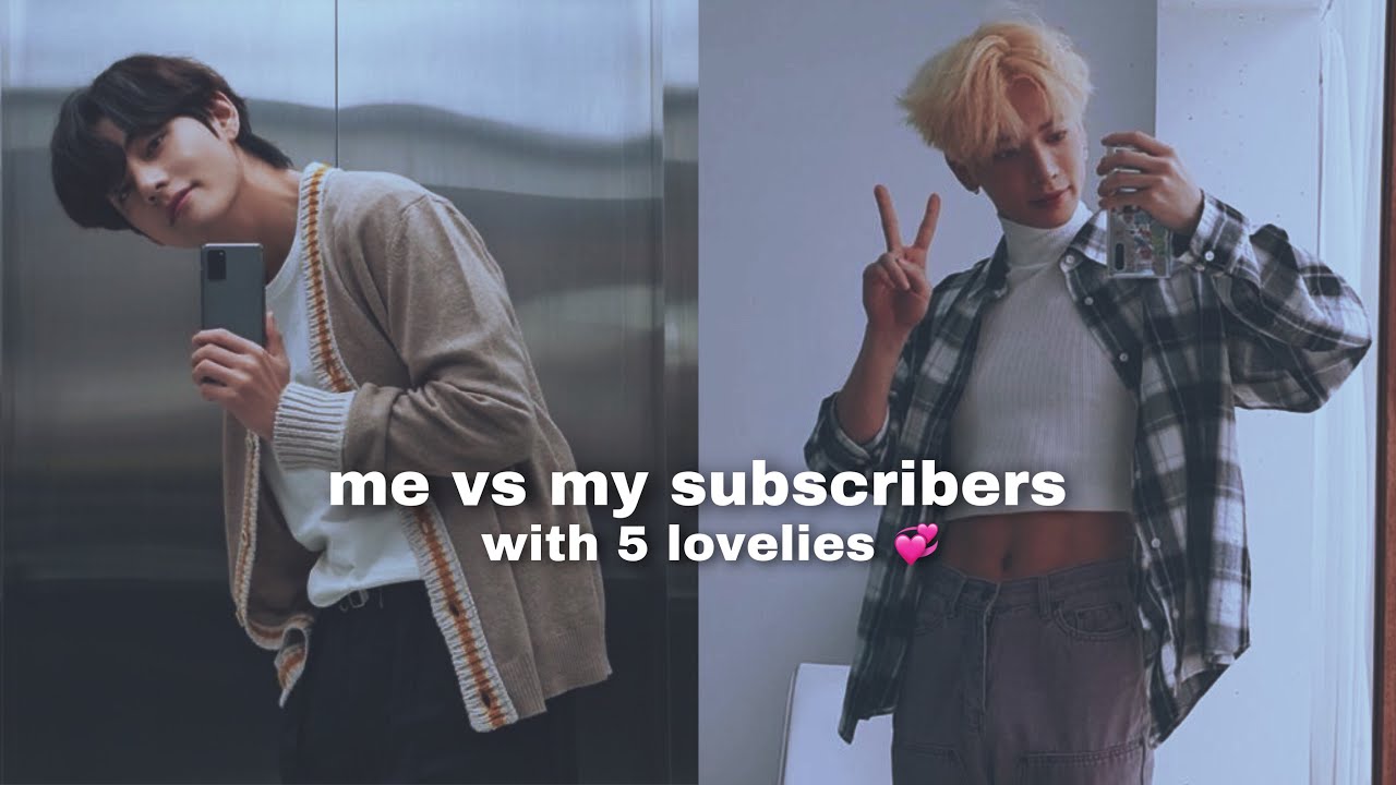 me vs my subscribers: kpop favs