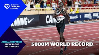 5000M World Record - Wanda Diamond League
