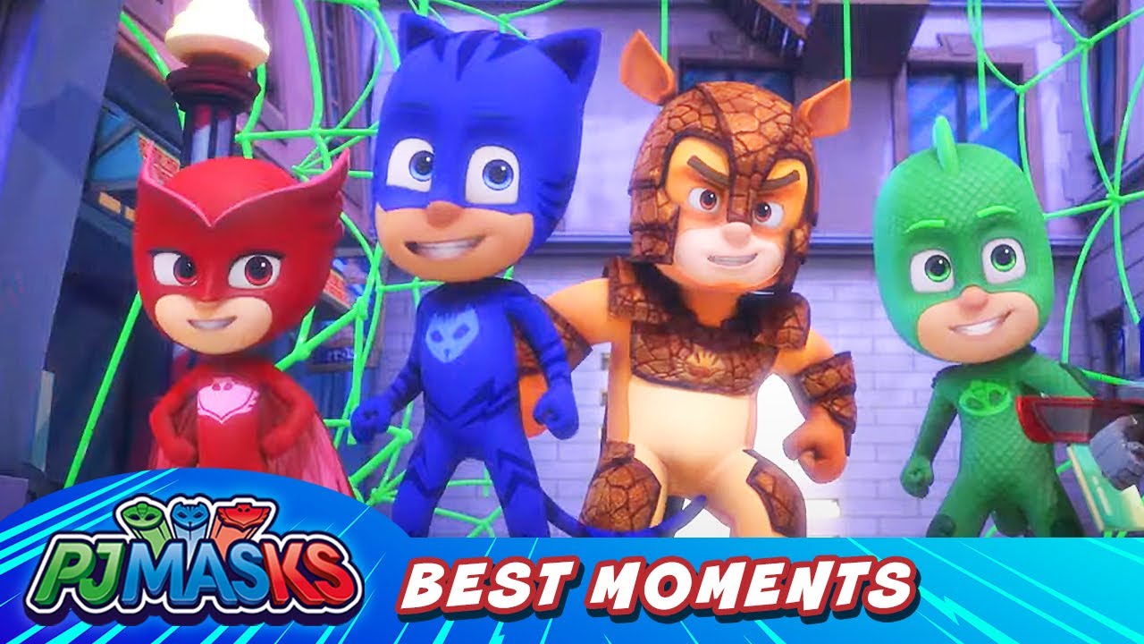 Armadylan teams up! PJ Masks Kids Cartoon Video Animation for Kids 1 Hour Compilation