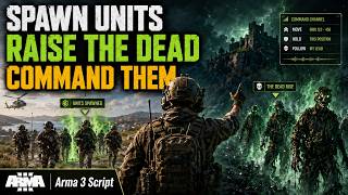 Spawn units, Raise the dead and command them with this script in Arma 3