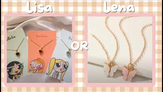 Lisa or Lena (accessories edition)