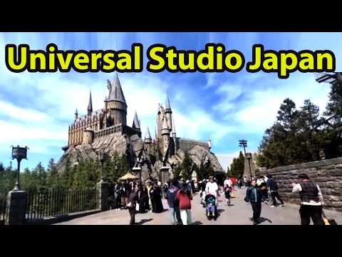 Virtual Walk at Universal Studios in Osaka Japan