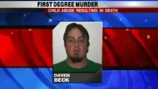 Daven Beck Charge In Death Of 5-month-old Daughter Information