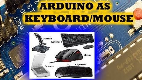 How to use arduino uno as keyboard/mouse (No firmware) easily