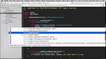 iOS 9 Gmae Tutorial SpriteKit 3