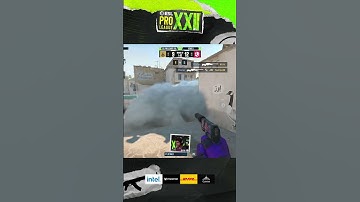 NO-SCOPE through SMOKE - Flierax triple kill with AWP! #esl #cs #кс #counterstrike #csgo