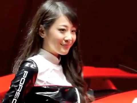 Tms 3 ポルシェ 美人コンパニオン Porsche 17年 東京モーターショー Youtube