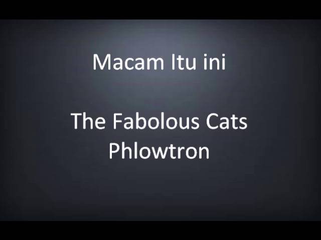 The Fabulous Cats - Macam Itu Ini ft Phlowtron Lyrics class=