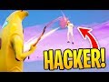 I Found A HACKER In Fortnite Playground Fills... (HE WAS INVINCIBLE)