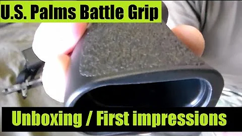 U.S. Palm Battle Grip unboxing FIRST impressions for the AK47 and AK 74 Rifle - Review