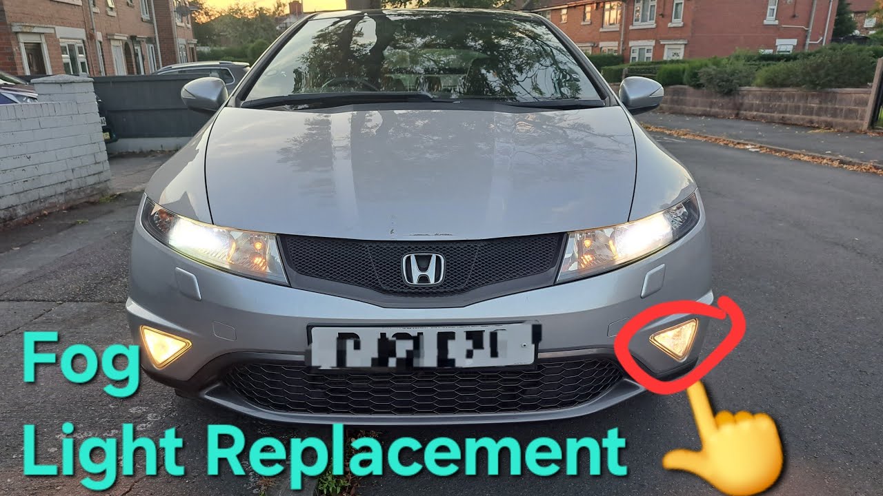 MK8 HONDA CIVIC FOG LIGHT REPLACEMENT