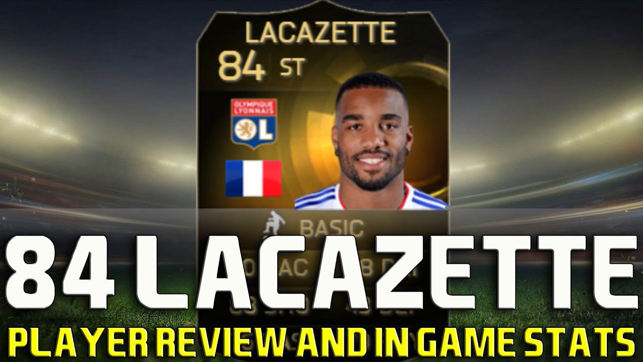 Fifa 15 Lacazette 84 Rated Upgraded SIF Player Review and In Game Stats!