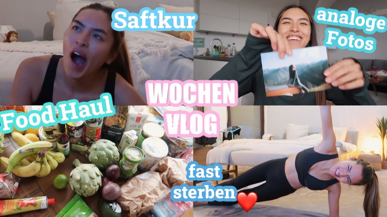 WOCHENVLOG: Saftkur, meine ersten Analogfotos, Food & Parfum Haul..