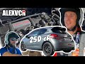 Vlog la gti ultime pour le circuit  et avec un stage 3 et des semislick 