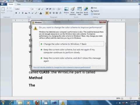 http://www.bestwebsitesdesigner.com/ tutorial on Dissecting 1st Application in C#.wmv