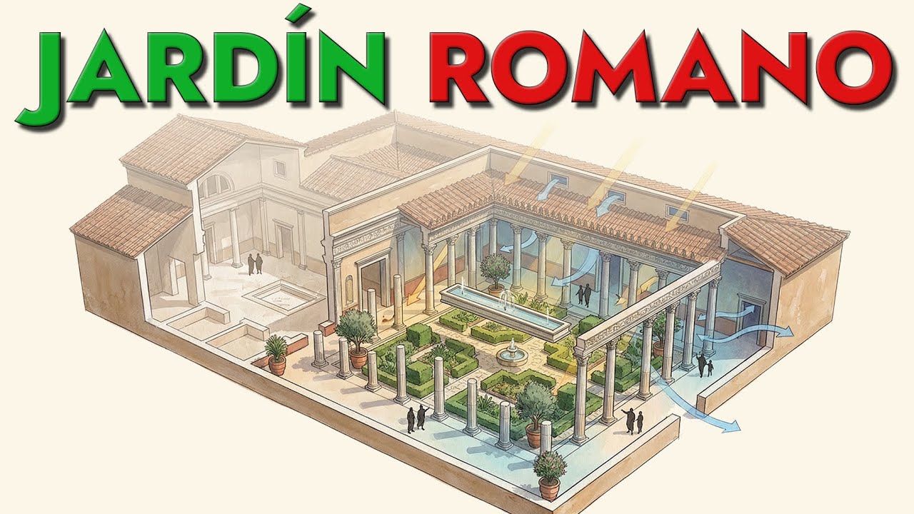 El corazón de la DOMUS: JARDÍN doméstico ROMANO