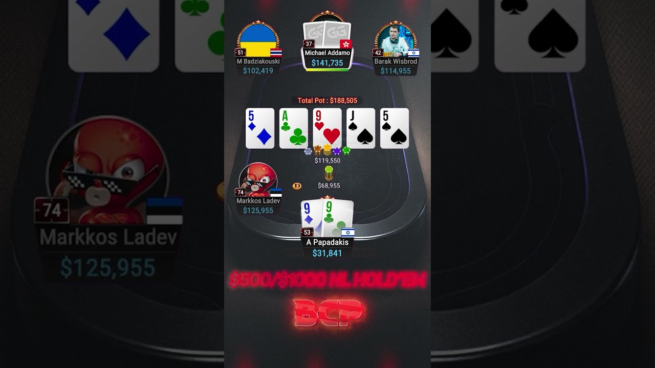 When you hit FULL HOUSE but you play vs Addamo $321,000 Pot | High Stakes Poker 