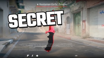 CS2 - The Huntsman Knife Has a Secret.. 🤫