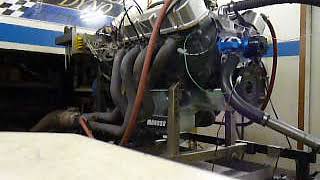BBC 460 Pump Gas by Nasty Engines dyno pull
