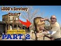 How to Upholster: 1860's Antique Chair Restoration Pt. 2 Webbing & Spring Placement