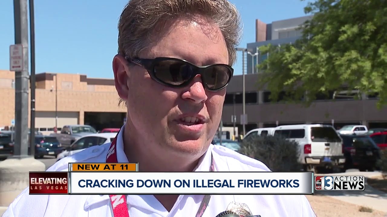 Cracking down on illegal fireworks - YouTube
