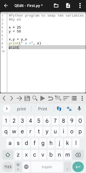 python program to swap two variables | swap two numbers in python ...