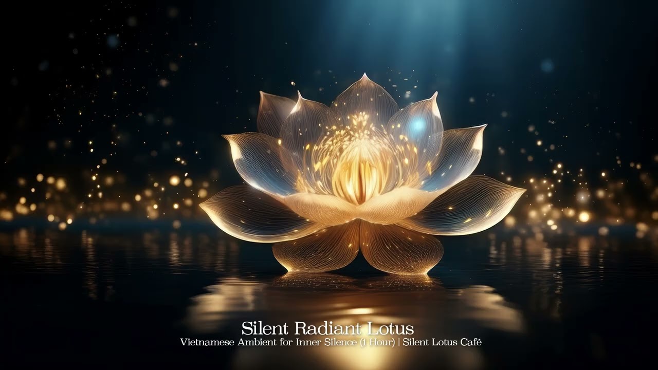 Silent Radiant Lotus 🪷 Vietnamese Ambient for Deep Calm (1 Hour) | Silent Lotus Café
