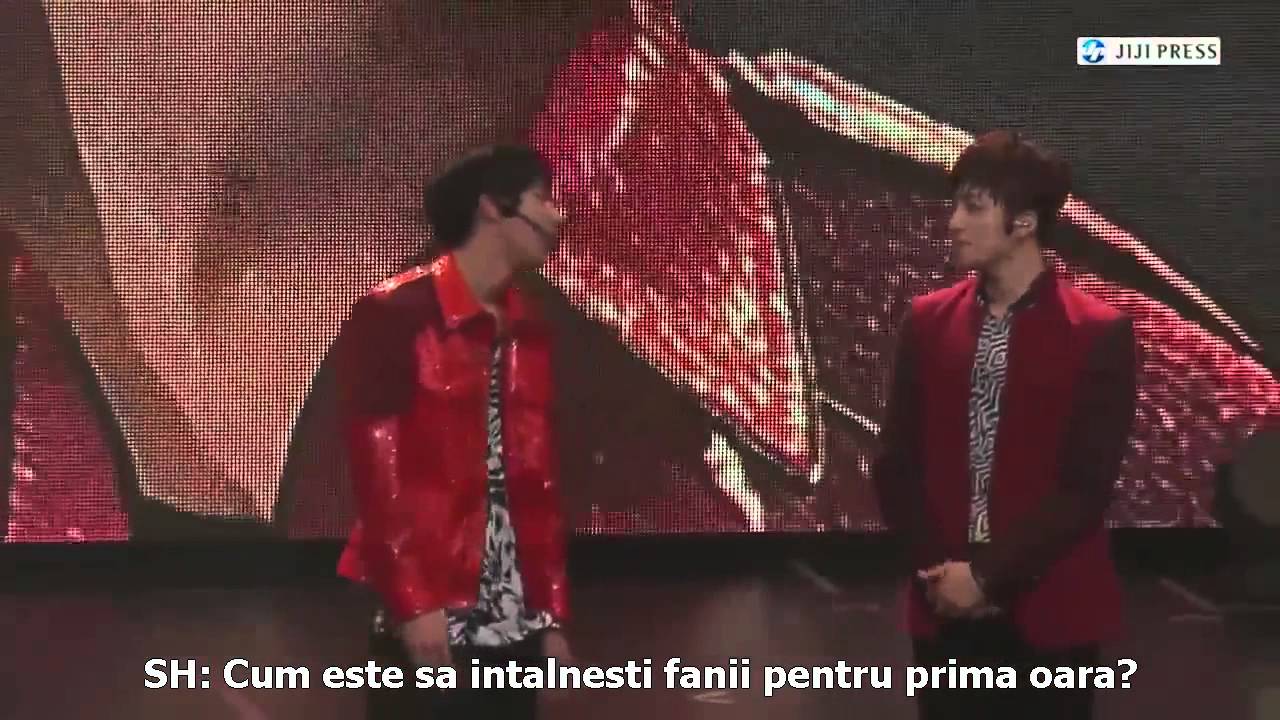 140719 U-KISS Jun's First Japan Stage Romanian Subtitle