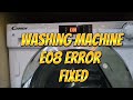 #Washing Machine #E08 Error - FIXED #Candy #Hotpoint #Whirlpool