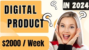 5 Digital Products you Can Create in 24hrs with A.I. ($2,000 per Week)